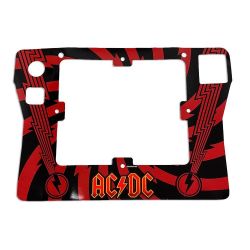 AC/DC Luci Cabinet Decal - Front